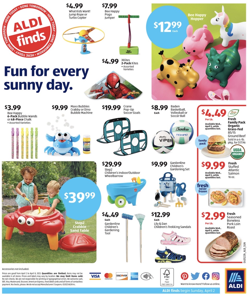 ALDI Weekly Ad Preview 2nd – 8th April 2023 Page 2