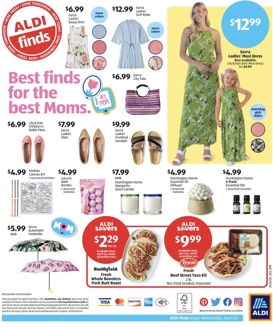 ALDI Weekly Ad Preview 26th April – 2nd May 2023 Page 2