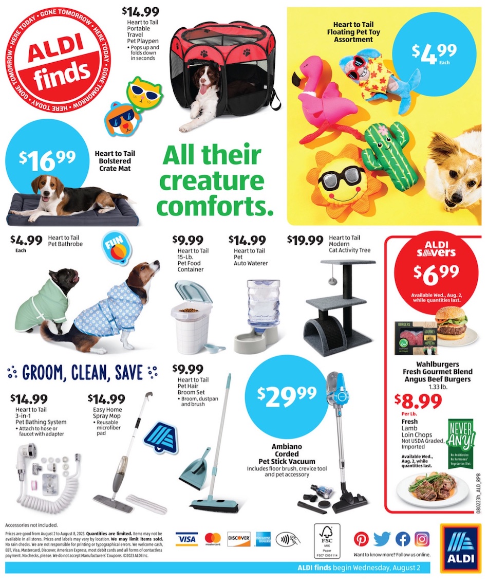 ALDI Weekly Ad Preview 2nd July – 8th August 2023 Page 2