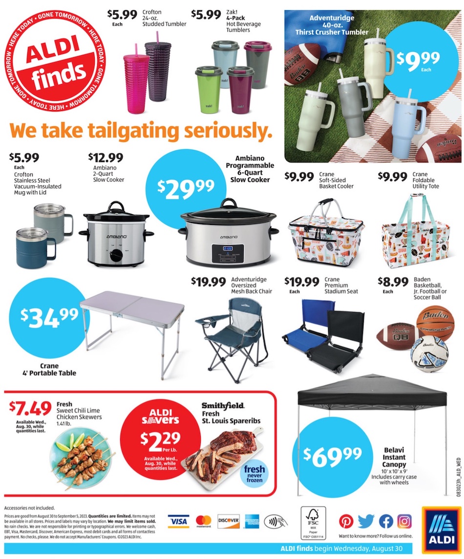 ALDI Weekly Ad Preview 30th August – 5th September 2023 Page 2