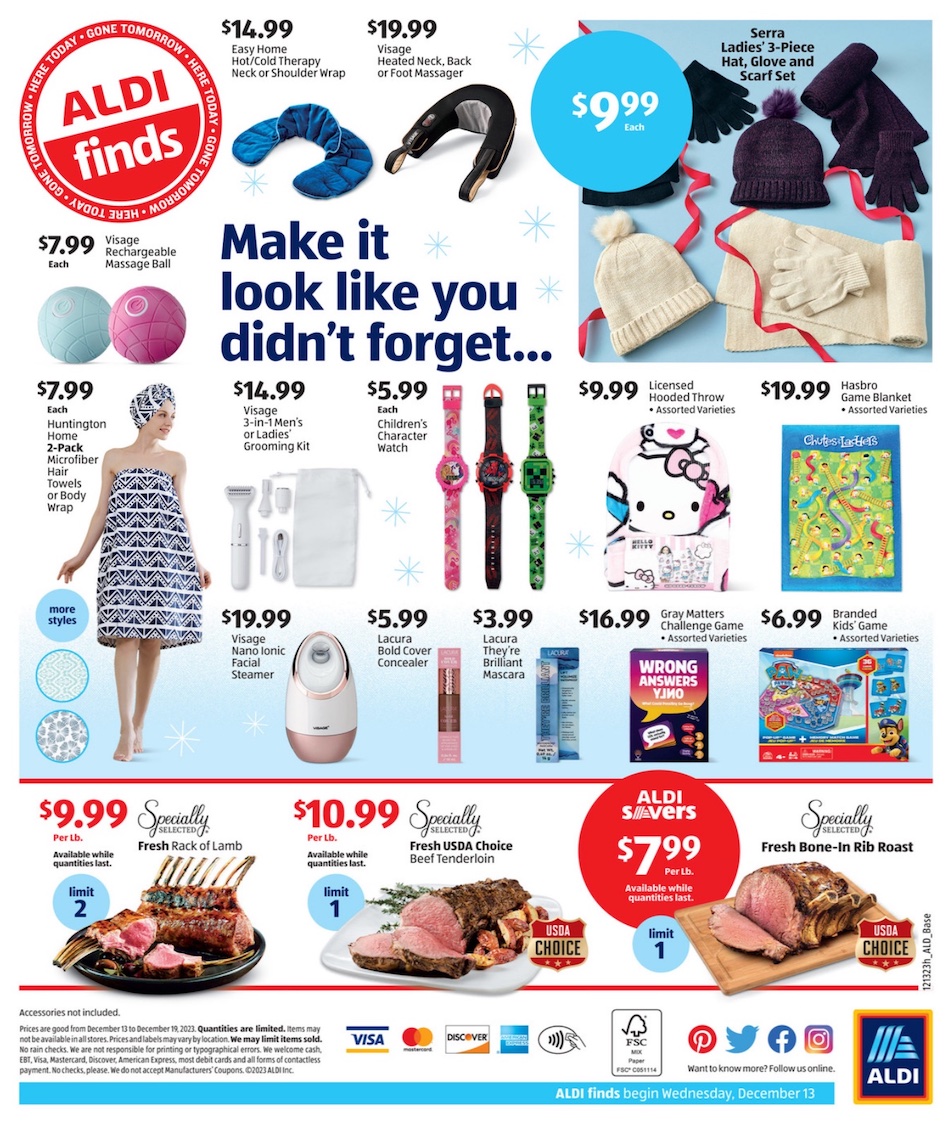 ALDI Ad Preview 13th – 19th December 2023 Page 2