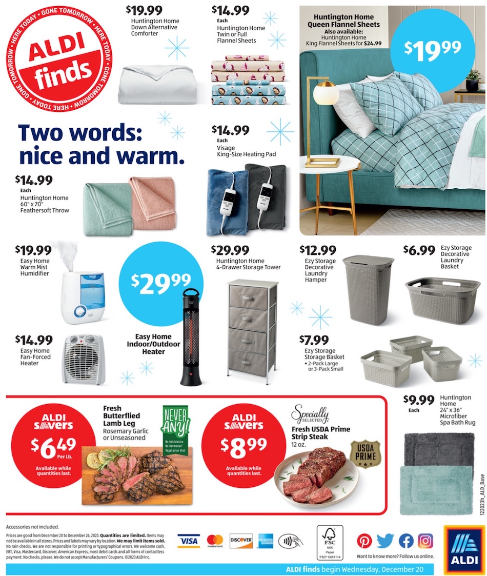 ALDI Weekly Ad Preview 20th – 26th December 2023 Page 2