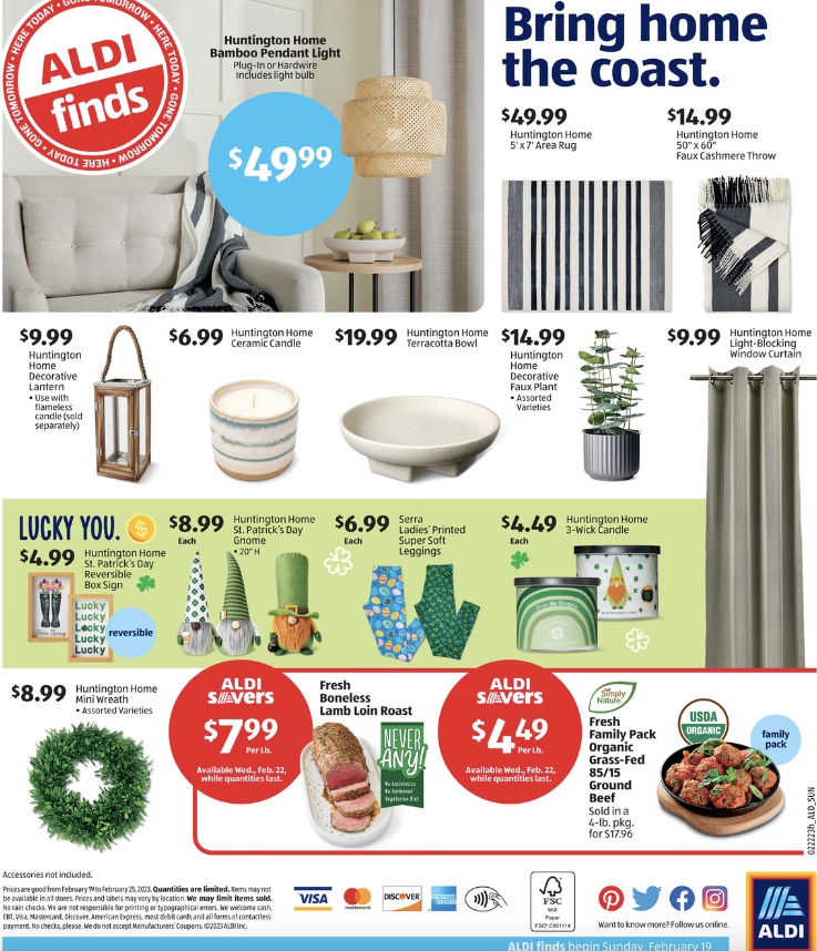 ALDI Weekly Ad Preview February 19th – 25th, 2023 Page 2
