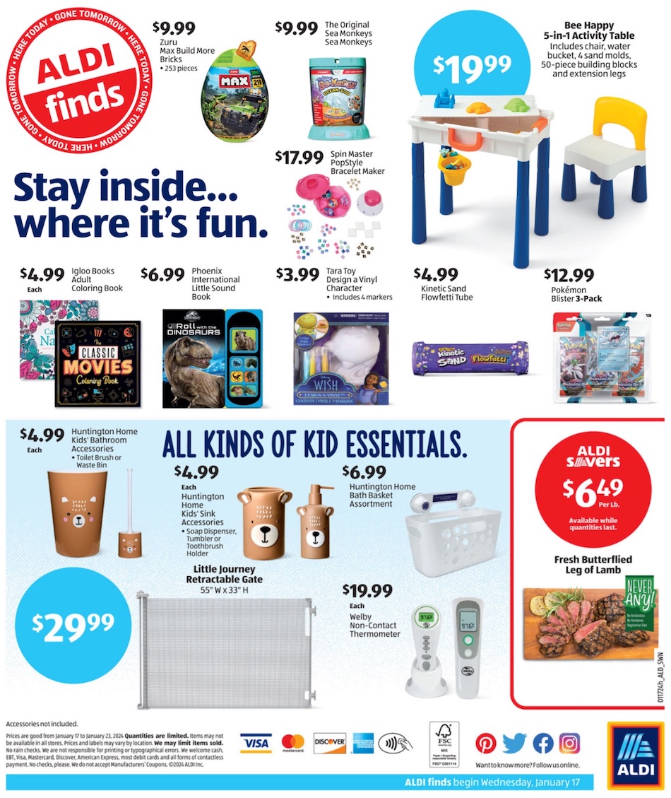 ALDI Weekly Ad Preview 17th – 23rd January 2024 Page 2