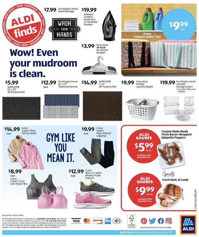 ALDI Weekly Ad Preview 31st January – 6th February 2024 Page 2