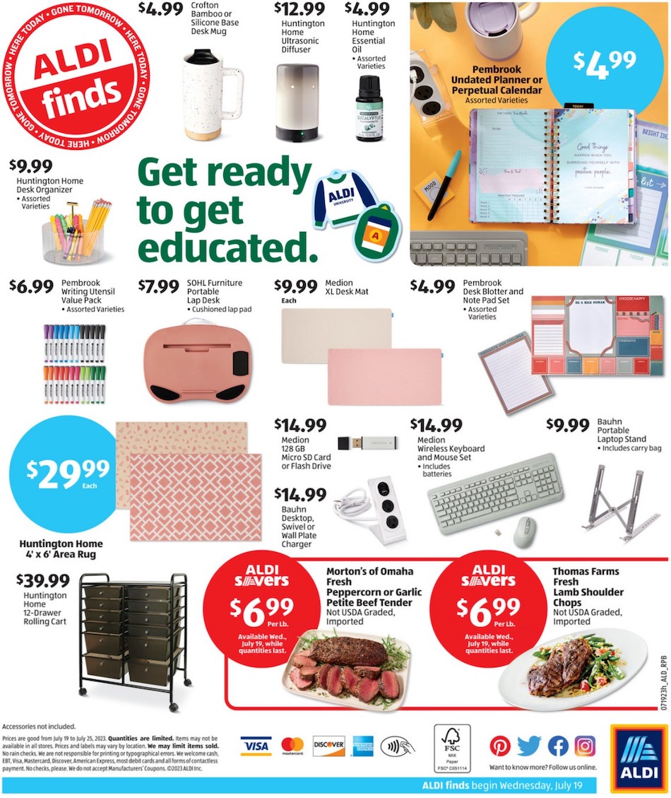 ALDI Weekly Ad Preview 19th – 25th July 2023 Page 2