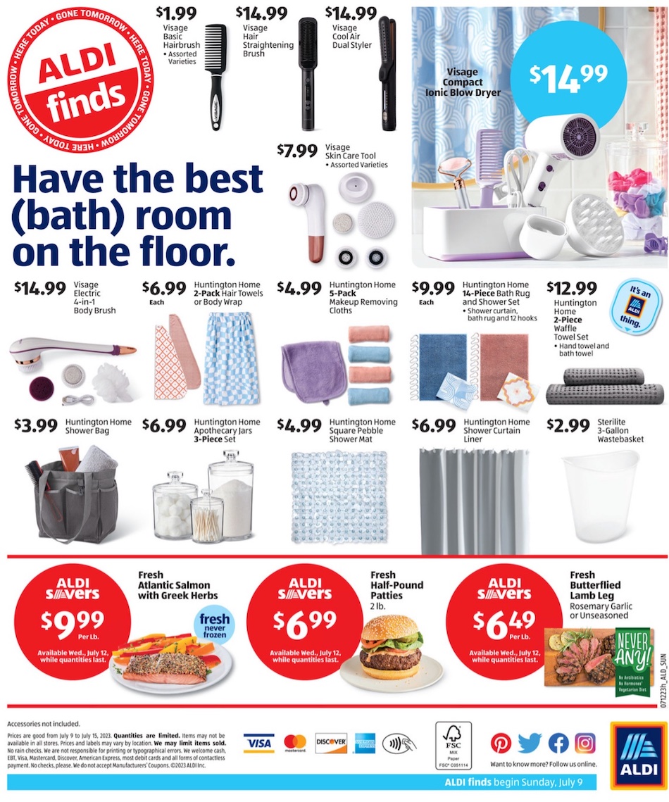 ALDI Weekly Ad Preview 9th – 15th July 2023 Page 2