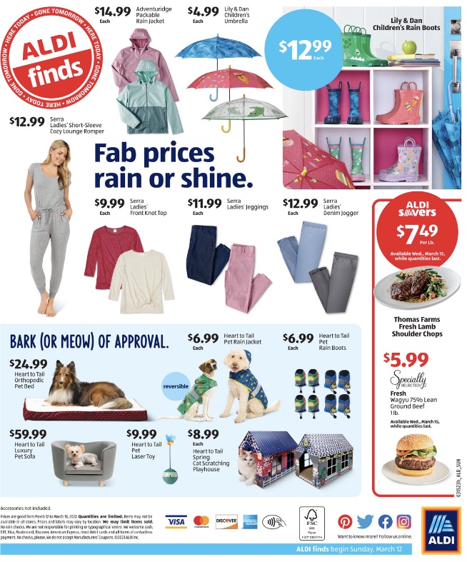 ALDI Weekly Ad Preview 12th – 18th March 2023 Page 2