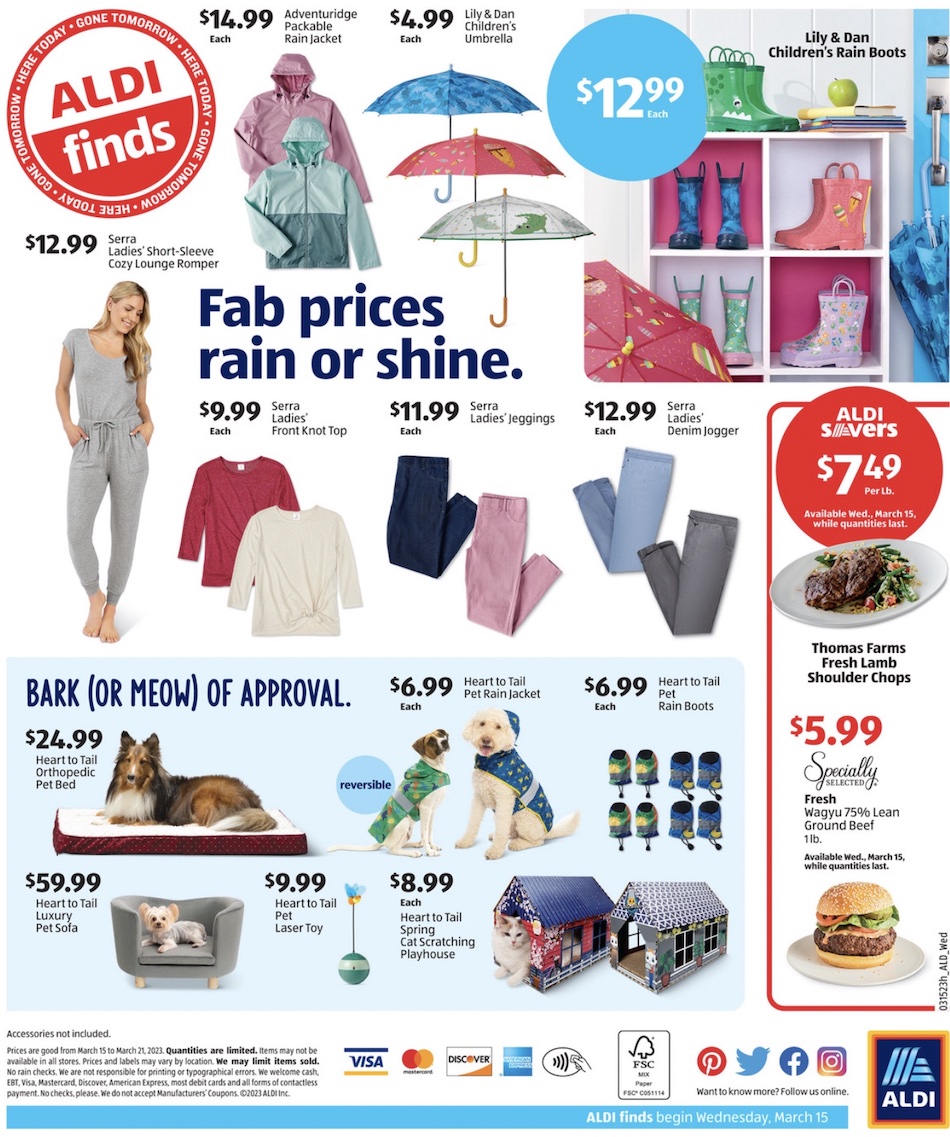 ALDI Weekly Ad Preview 15th – 21st March 2023 Page 2