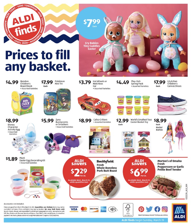 ALDI Weekly Ad Preview 19th – 25th March 2023 Page 2