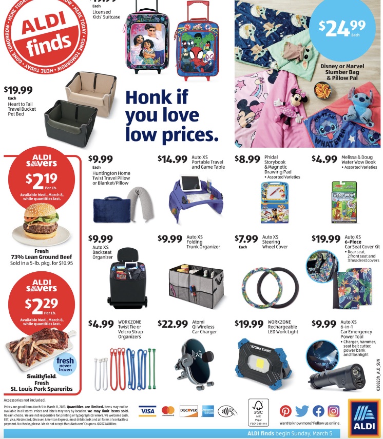 ALDI Weekly Ad Preview 5th – 11th March 2023 Page 2