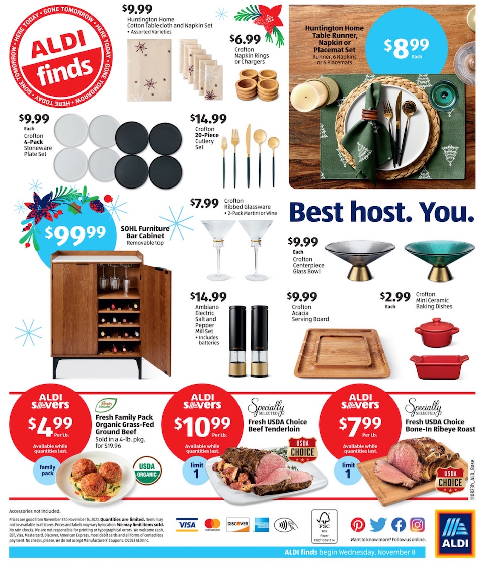 ALDI Weekly Ad Preview 8th – 14th November 2023 Page 2