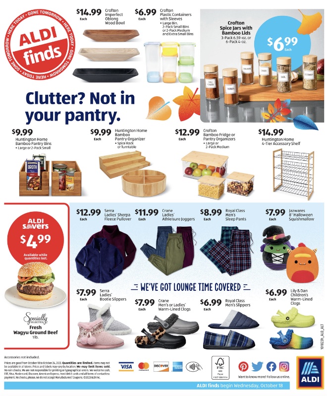 ALDI Weekly Ad Preview 18th – 24th October 2023 Page 2