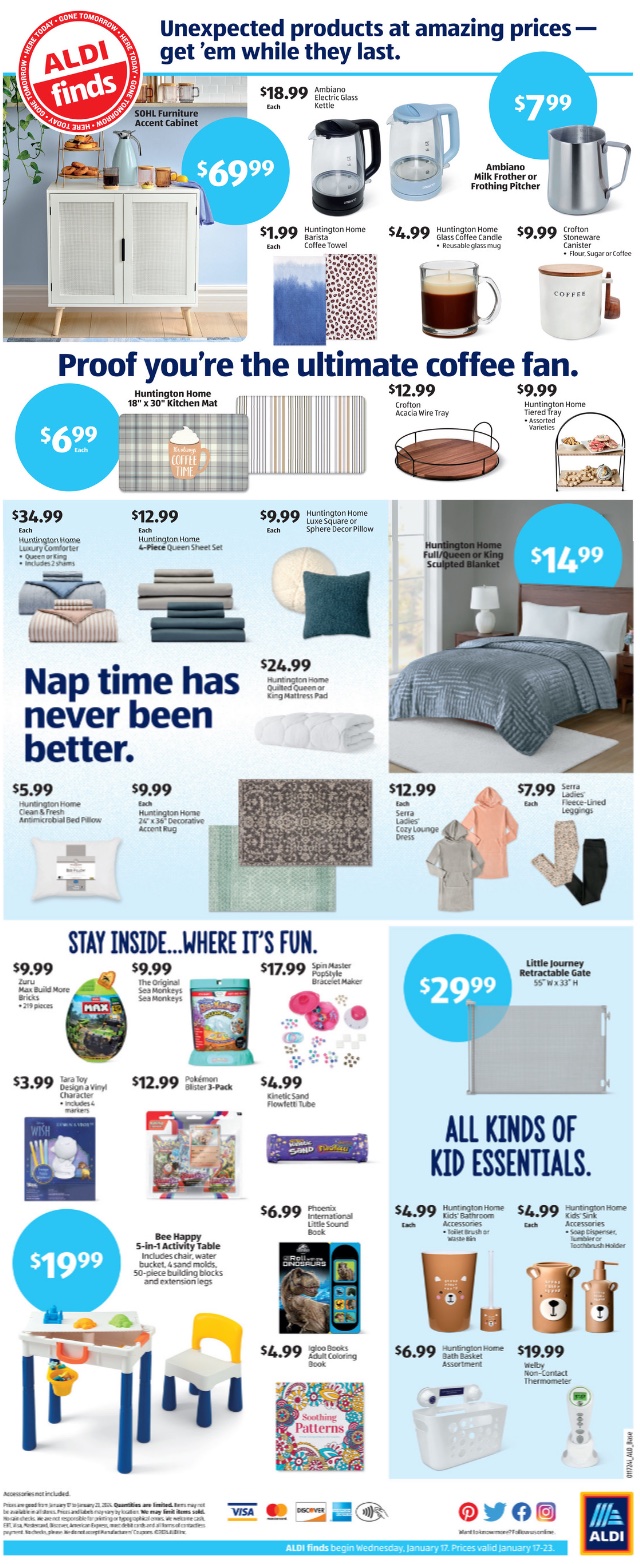 ALDI Weekly Ad 17th – 23rd January 2024 Page 2