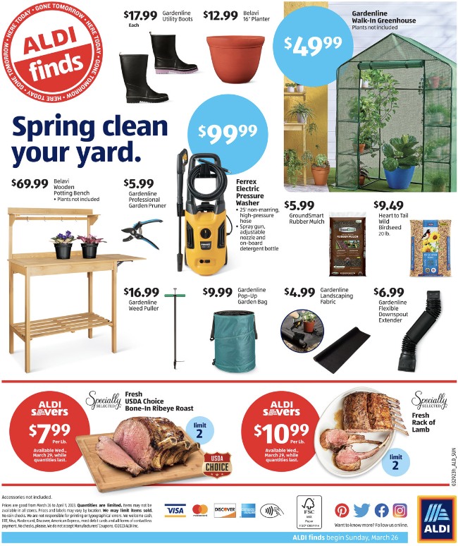 ALDI Weekly Ad Sneak Peek 26th March – 1st April 2023 Page 2