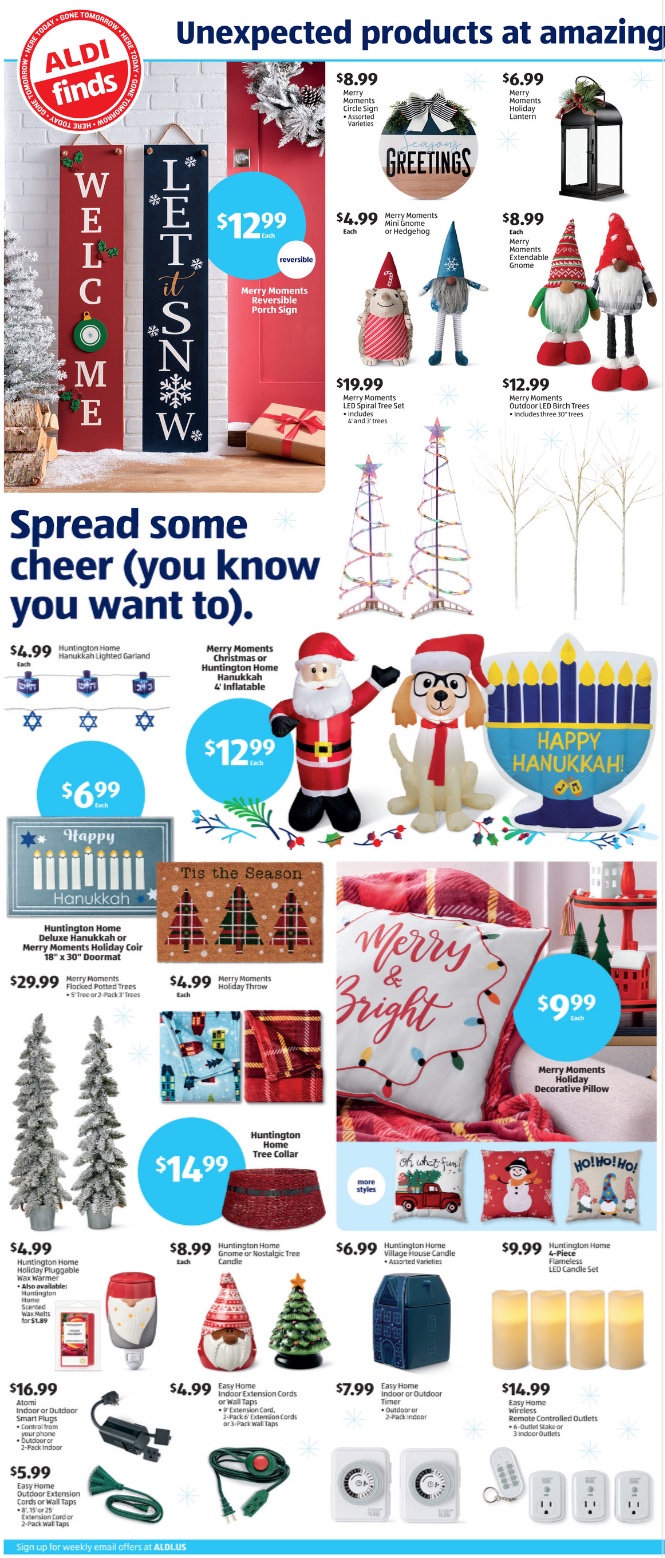 ALDI Weekly Ad Thanksgiving 15th – 21st November 2023 Page 2