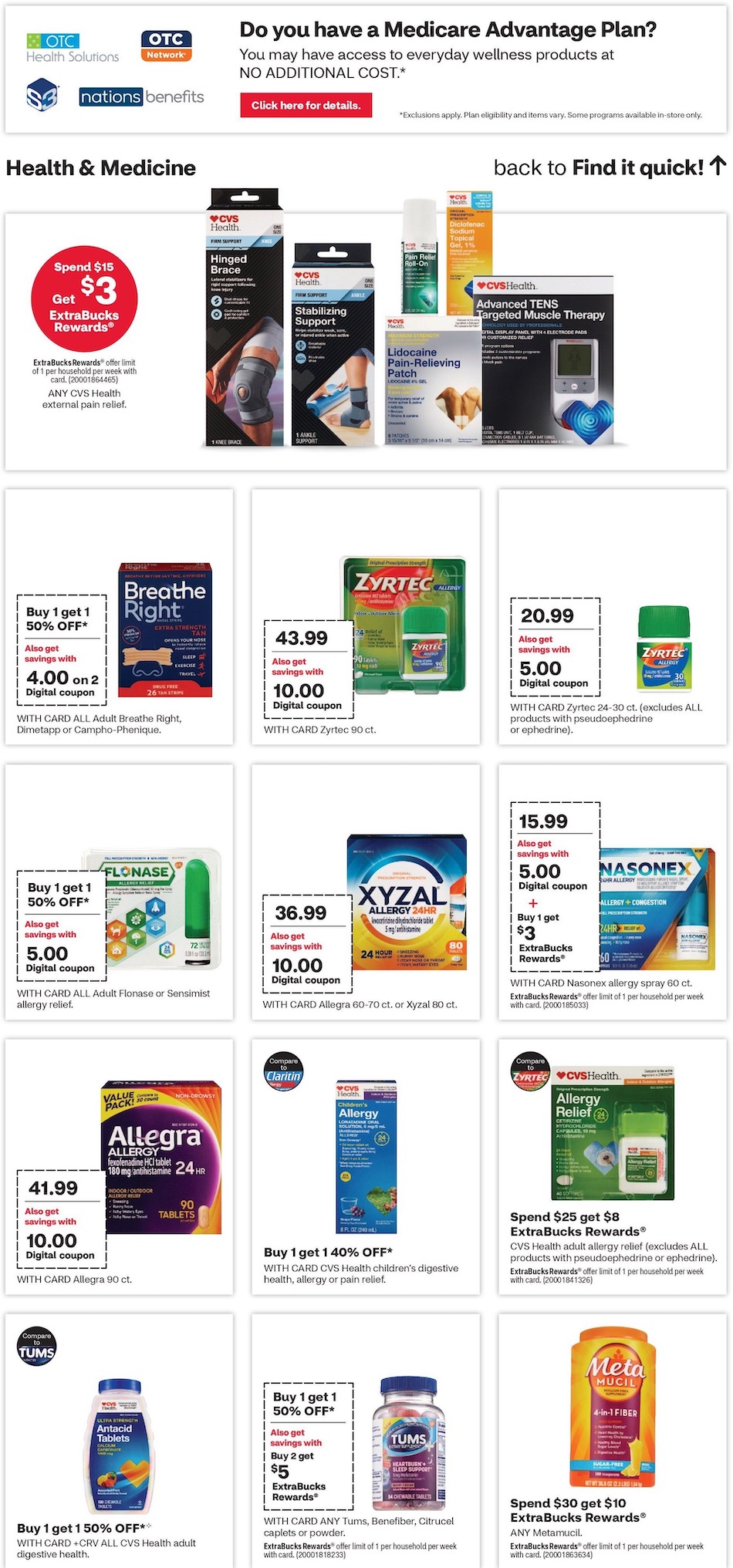 CVS Weekly Ad 28th April – 4th May 2024 Page 7