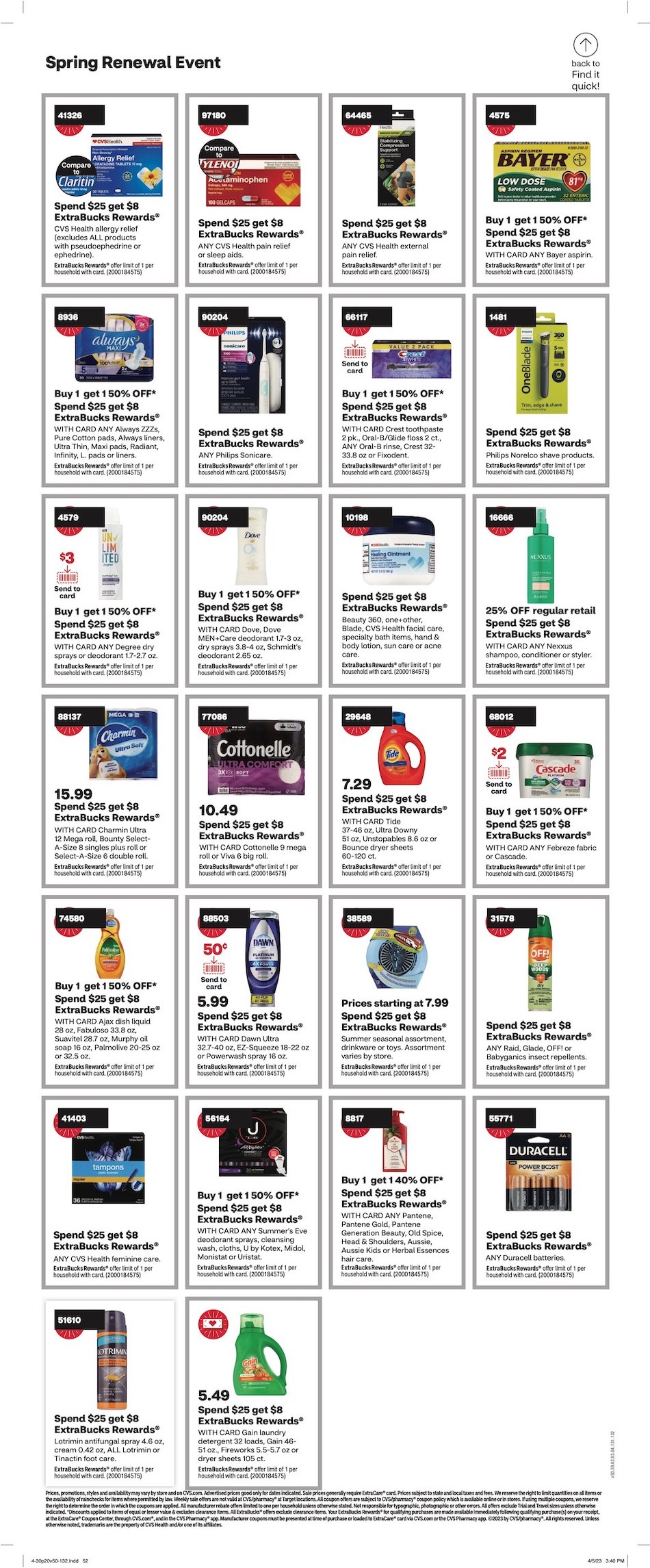CVS Weekly Ad Sale 30th April – 6th May 2023 Page 22