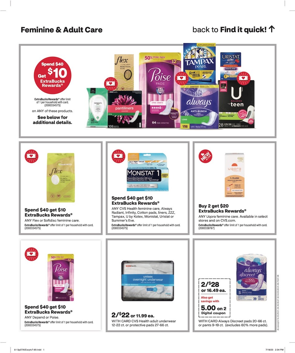 CVS Weekly Ad 13th – 19th August 2023 Page 11