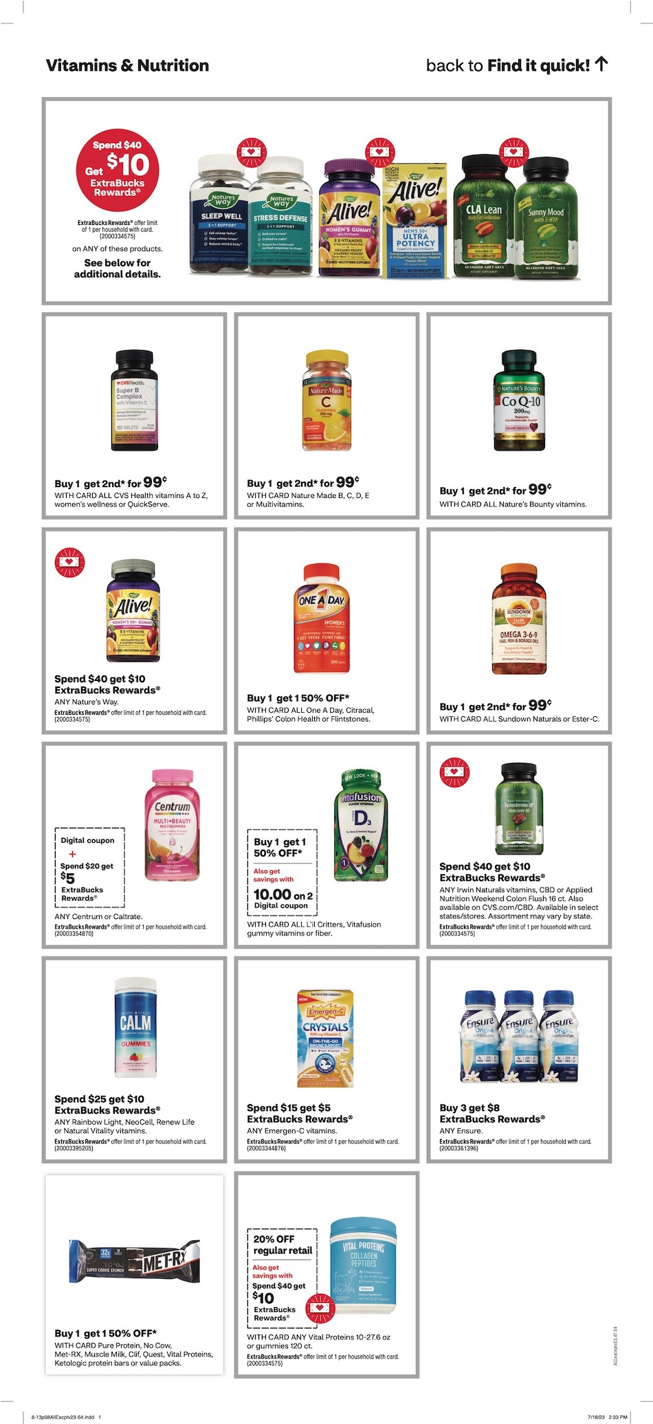 CVS Weekly Ad 13th – 19th August 2023 Page 12