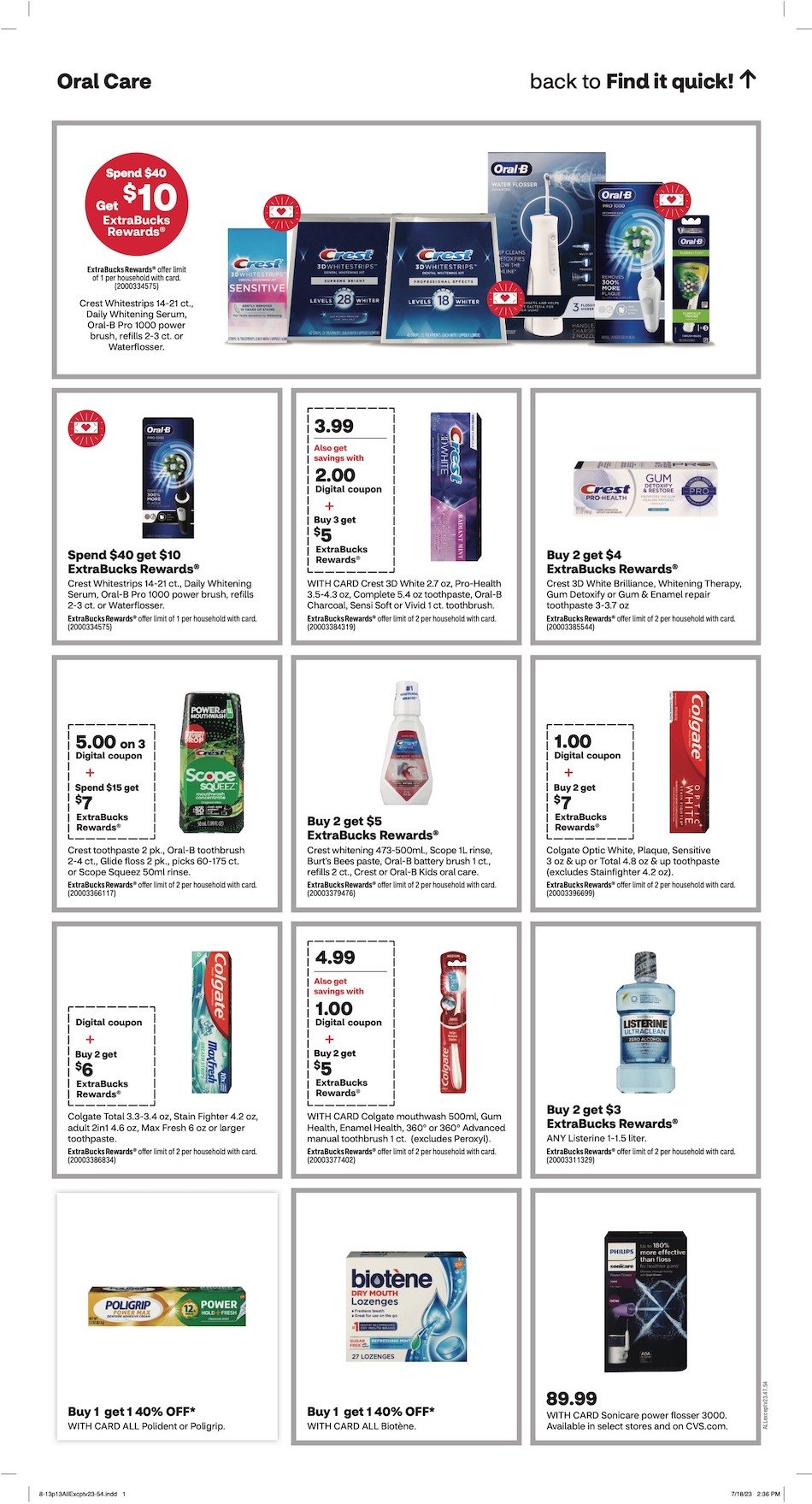 CVS Weekly Ad 13th – 19th August 2023 Page 17