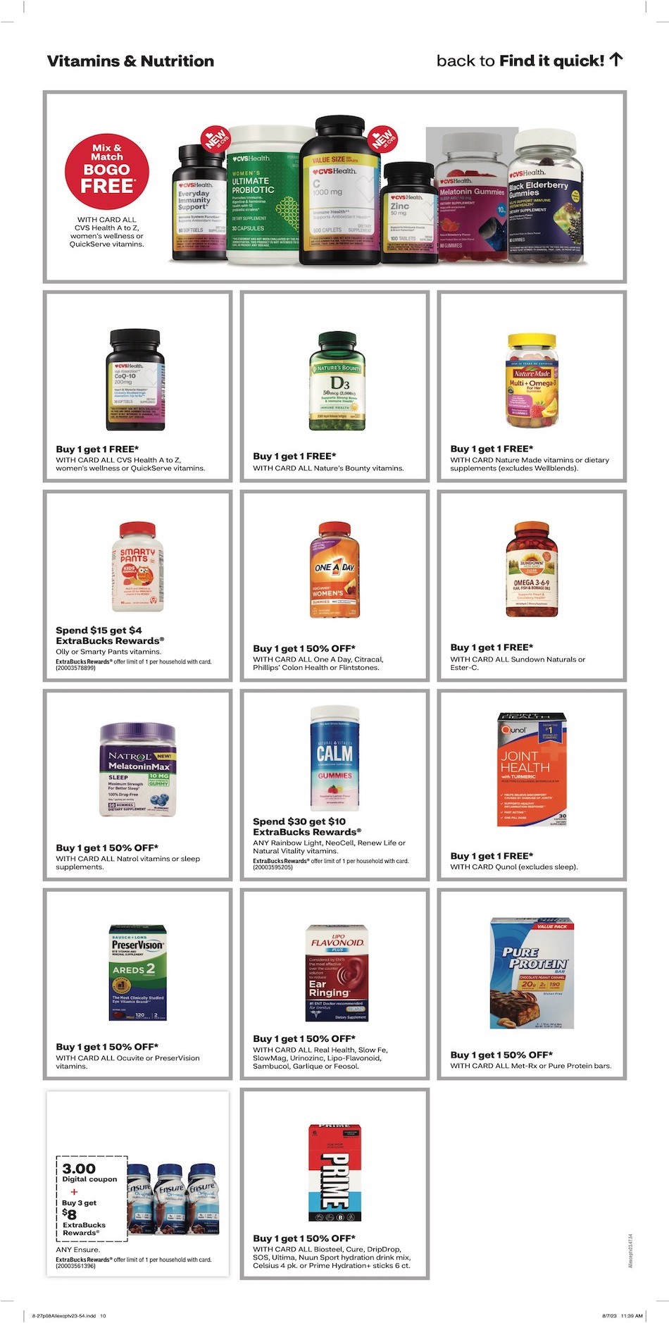 CVS Weekly Ad 27th August – 2nd September 2023 Page 10