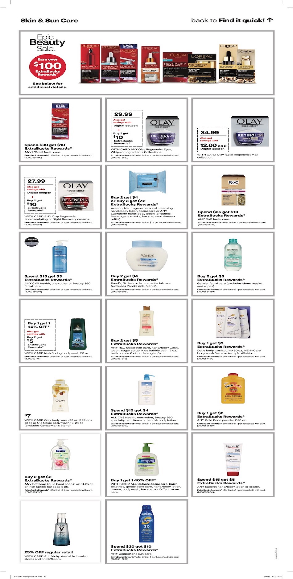 CVS Weekly Ad 27th August – 2nd September 2023 Page 13