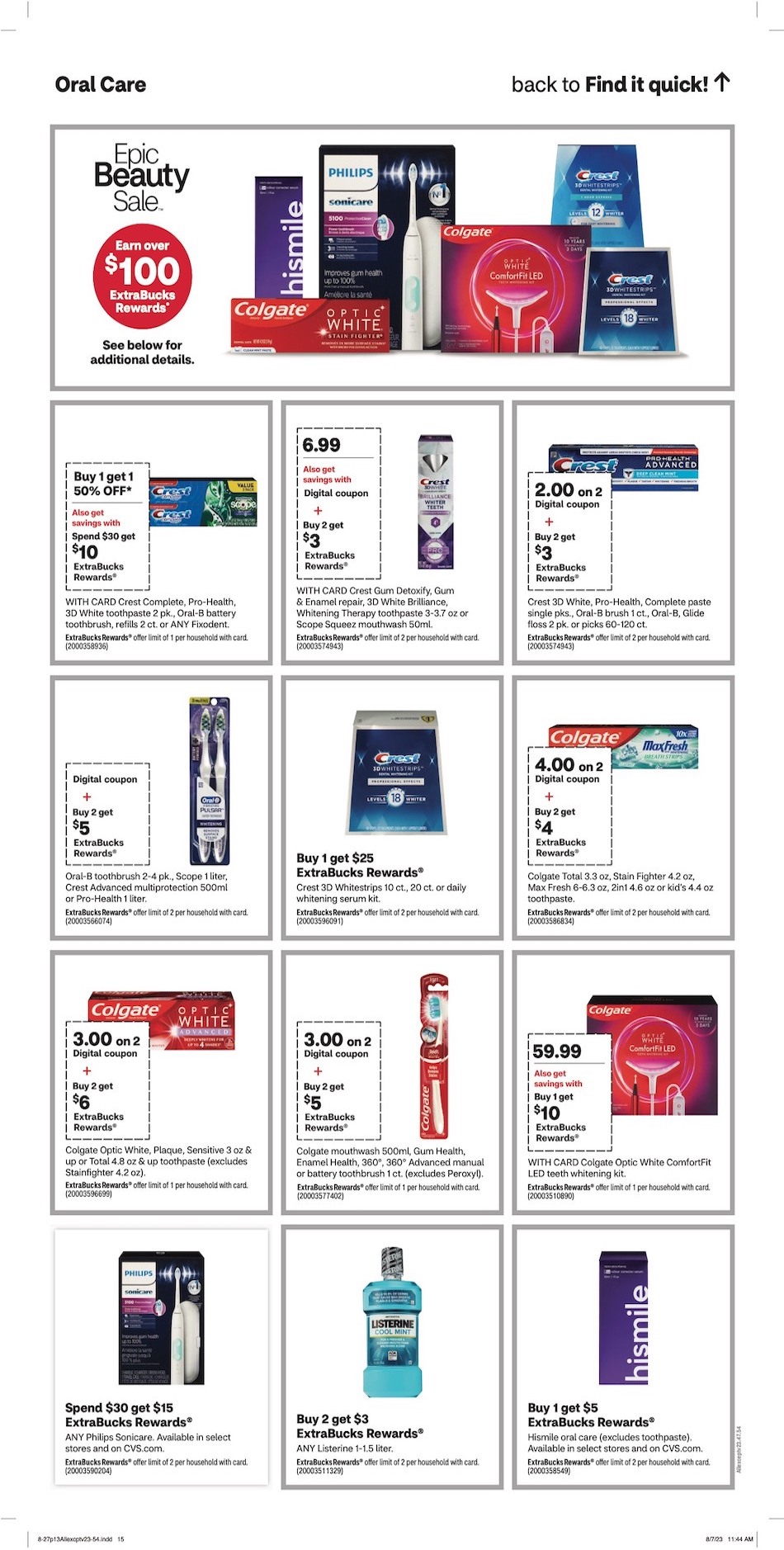 CVS Weekly Ad 27th August – 2nd September 2023 Page 16