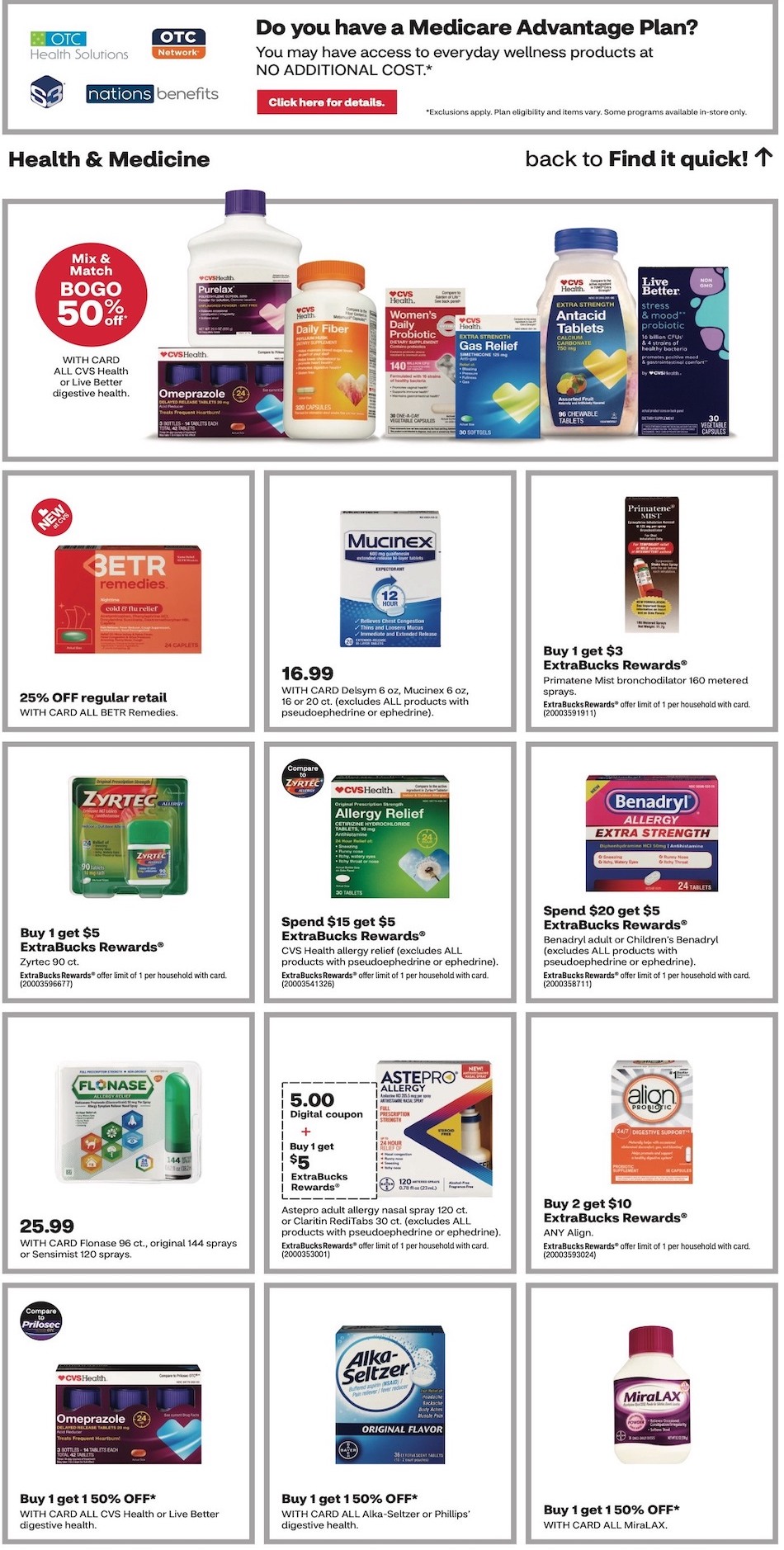CVS Weekly Ad 27th August – 2nd September 2023 Page 7