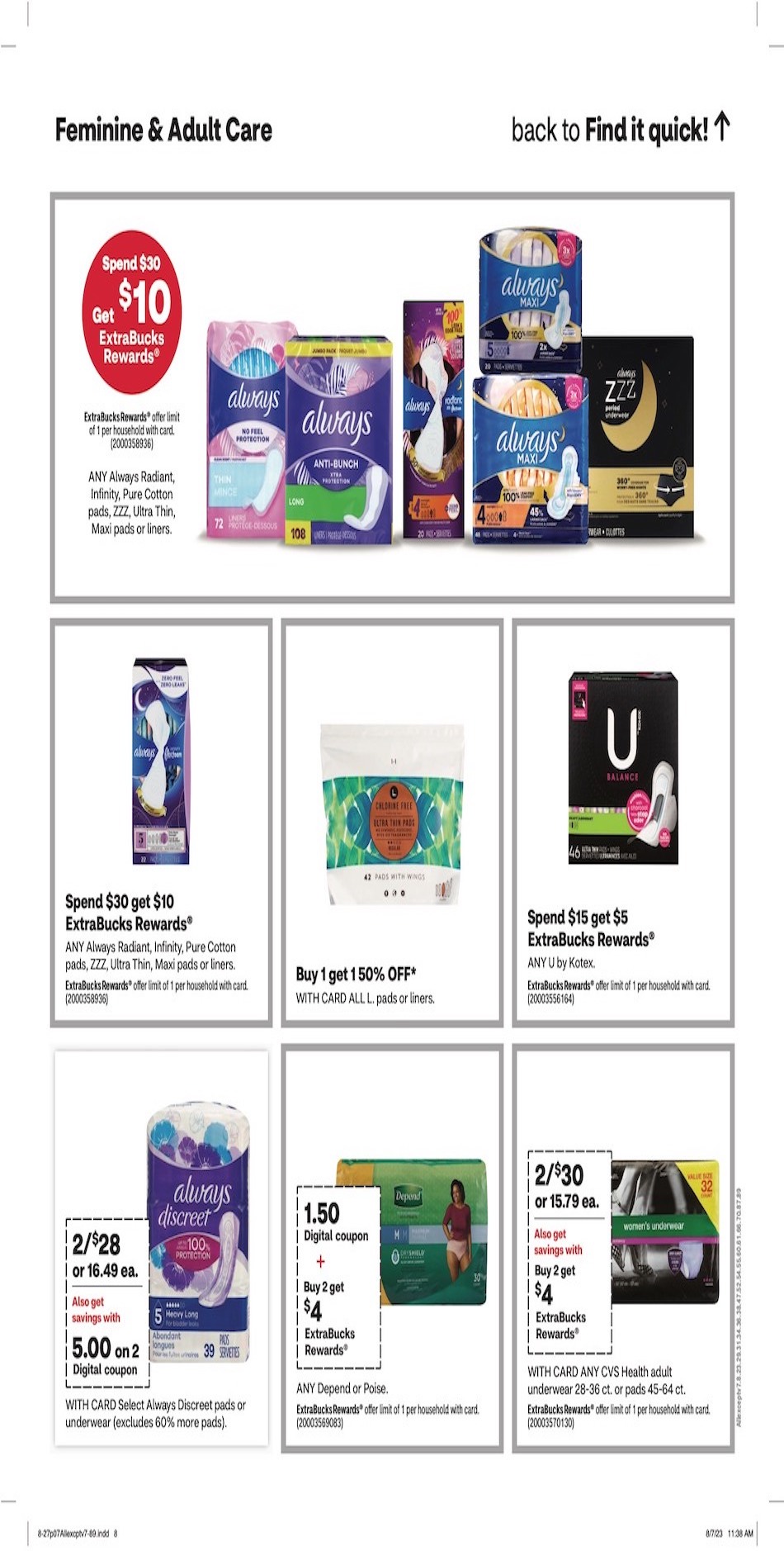 CVS Weekly Ad 27th August – 2nd September 2023 Page 9