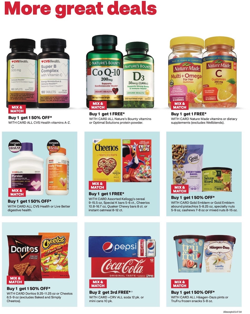 CVS Weekly Ad 6th – 12th August 2023 Page 4