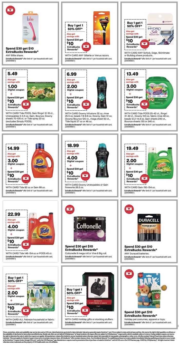CVS Weekly Ad 10th – 16th December 2023 Page 24