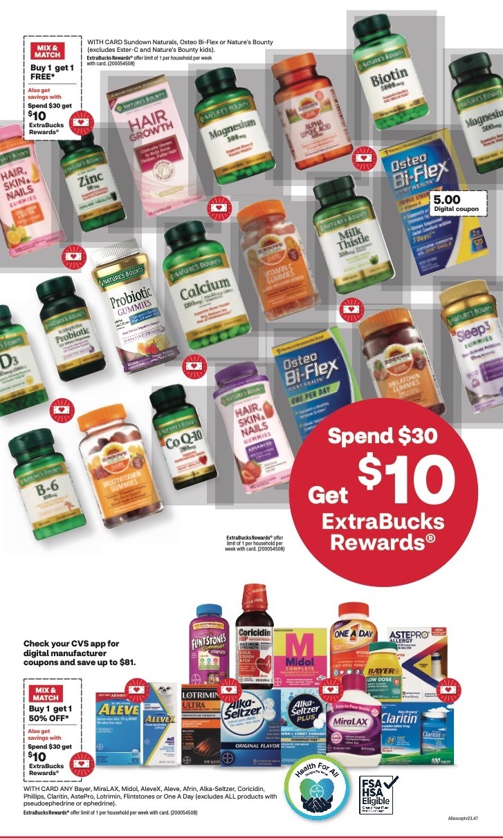 CVS Weekly Ad Extra 7th – 13th January 2024 Page 10
