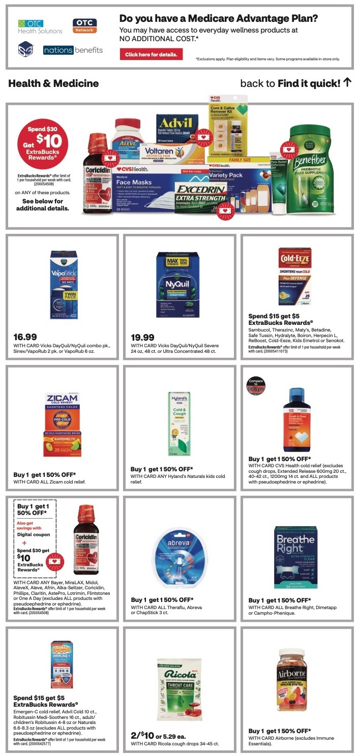CVS Weekly Ad Extra 7th – 13th January 2024 Page 11
