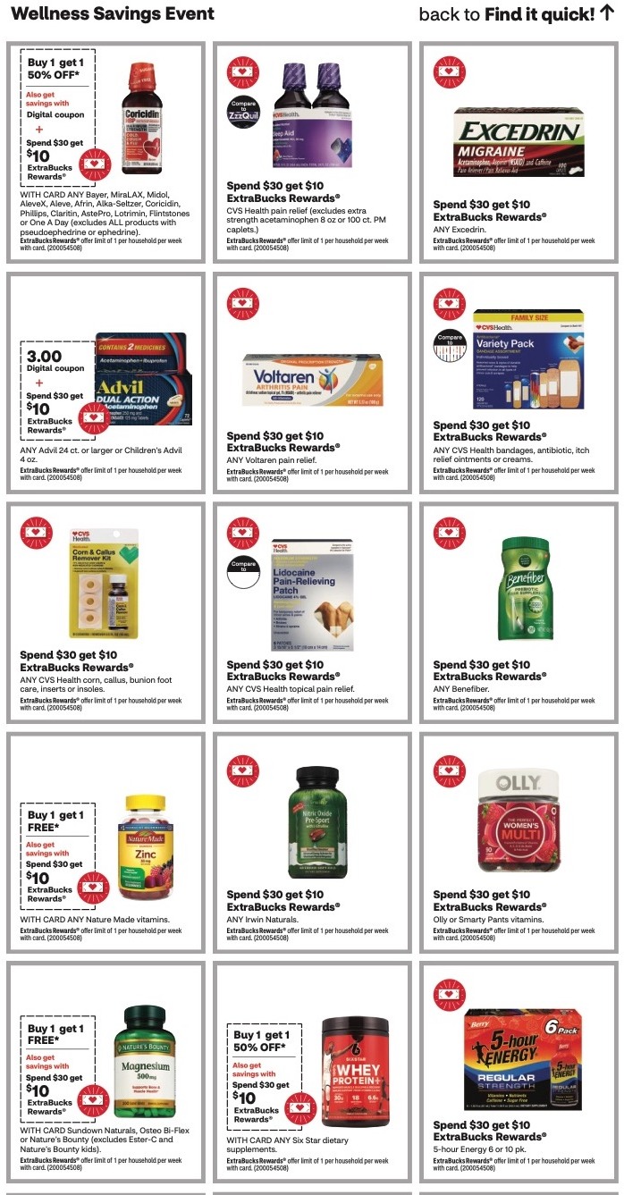 CVS Weekly Ad Extra 7th – 13th January 2024 Page 30