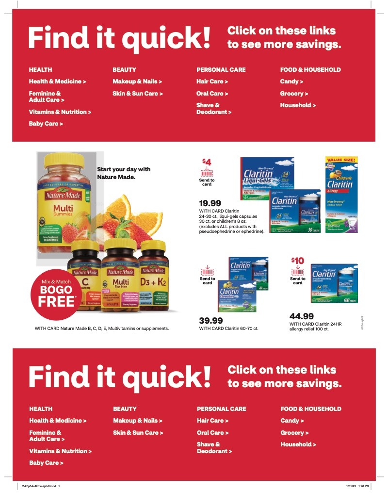 CVS Weekly Ad Sale 26th Feb 2023 – 4th Mar 2023 Page 8