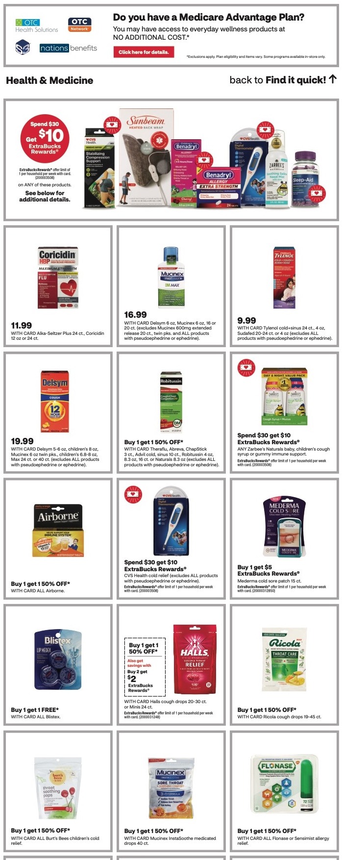 CVS Weekly Ad 21st – 27th January 2024 Page 11