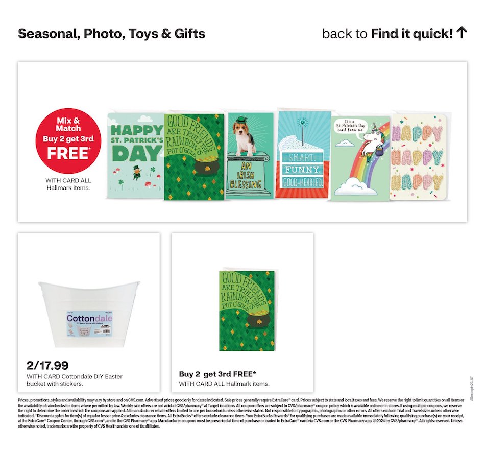 CVS Weekly Ad 3rd – 9th March 2024 Page 27