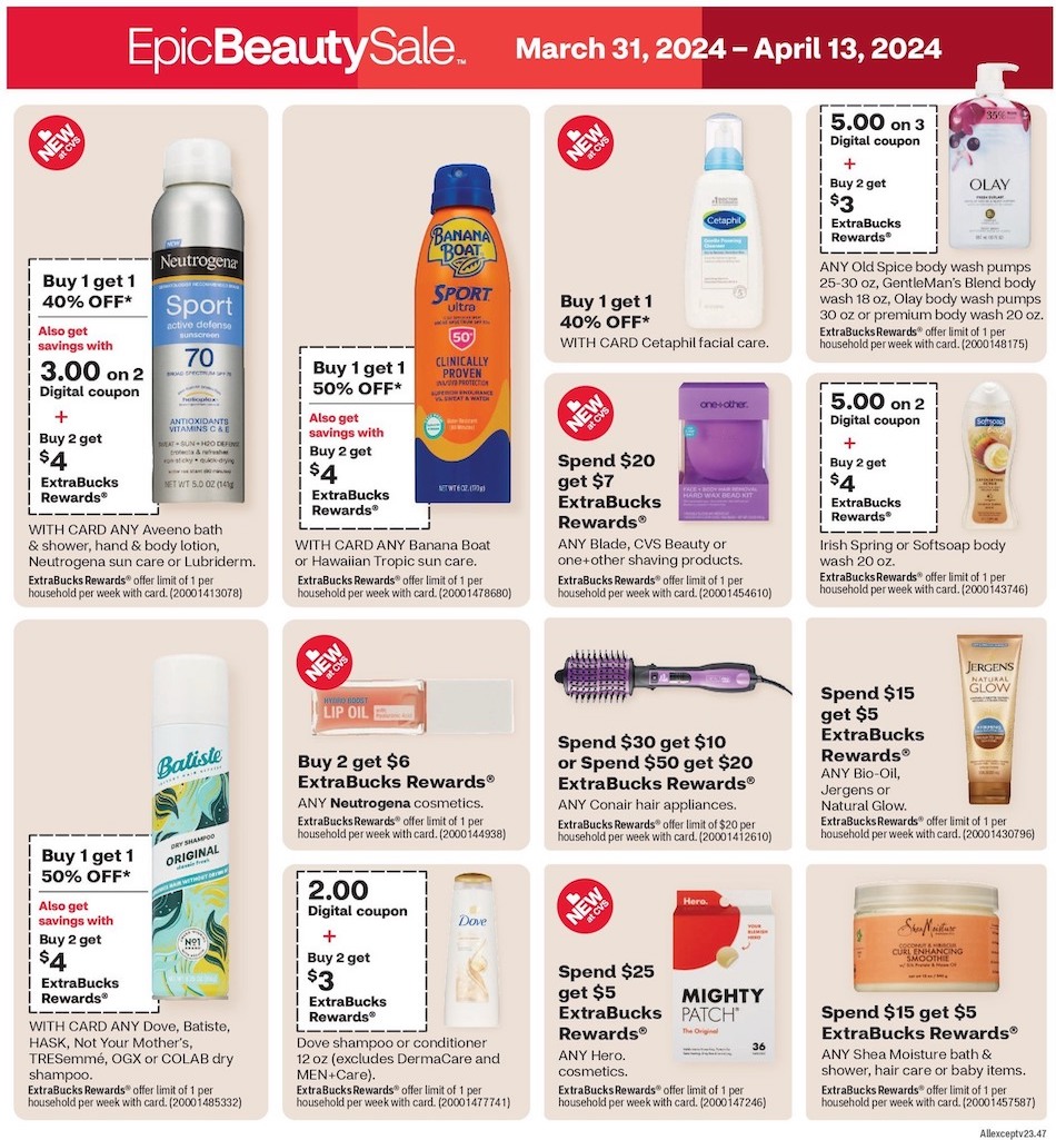CVS Weekly Ad 31st March – 13th April 2024 Page 6