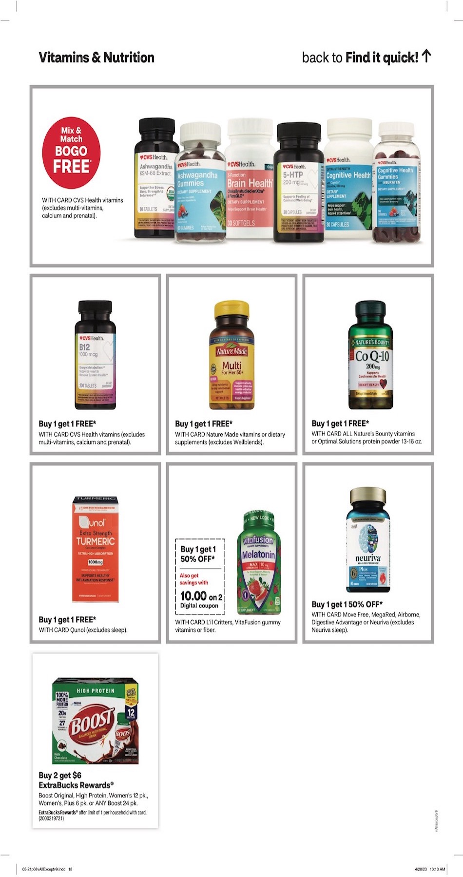 CVS Weekly Ad Sale 21st – 27th May 2023 Page 12