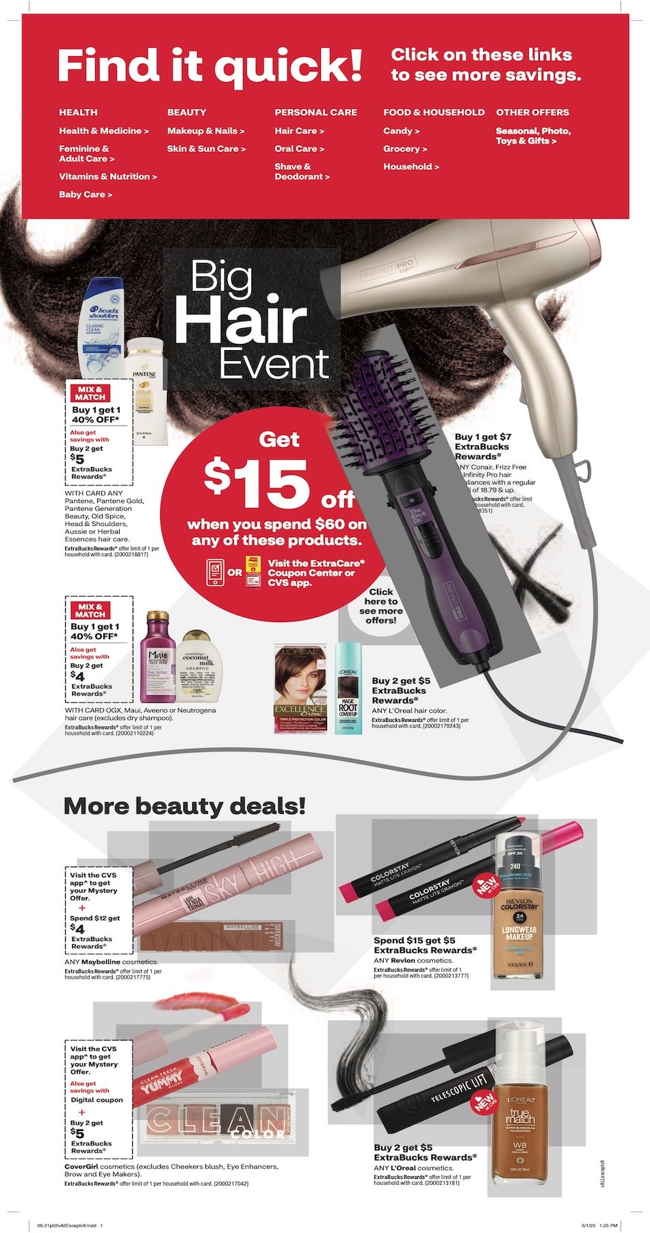 CVS Weekly Ad Sale 21st – 27th May 2023 Page 3