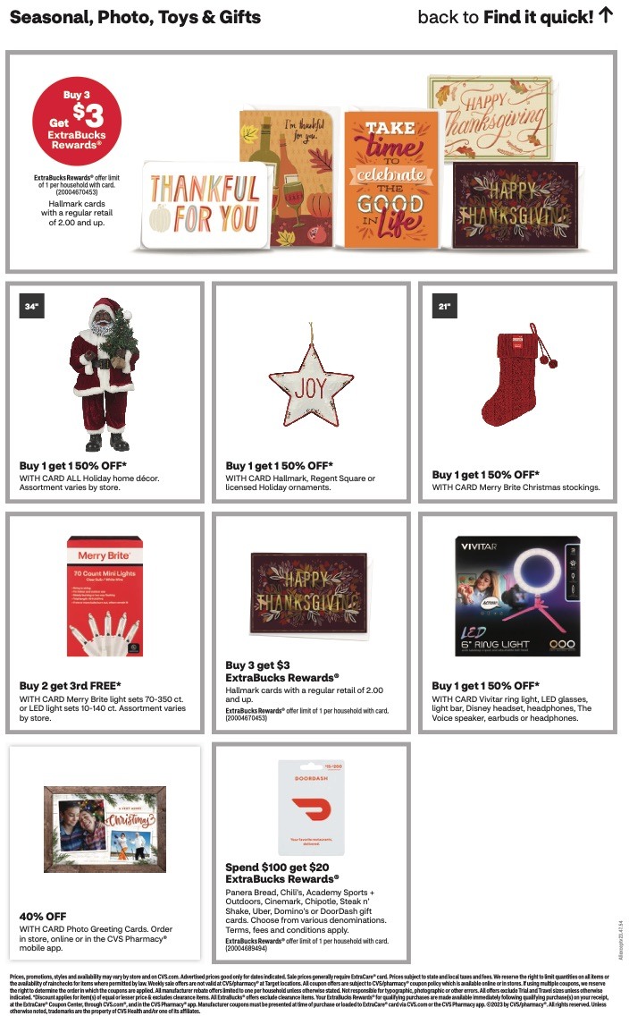 CVS Weekly Ad 12th – 18th November 2023 Page 22