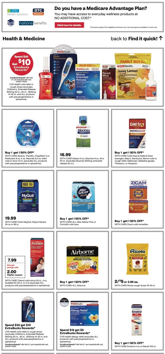 CVS Weekly Ad 19th – 25th November 2023 Page 6