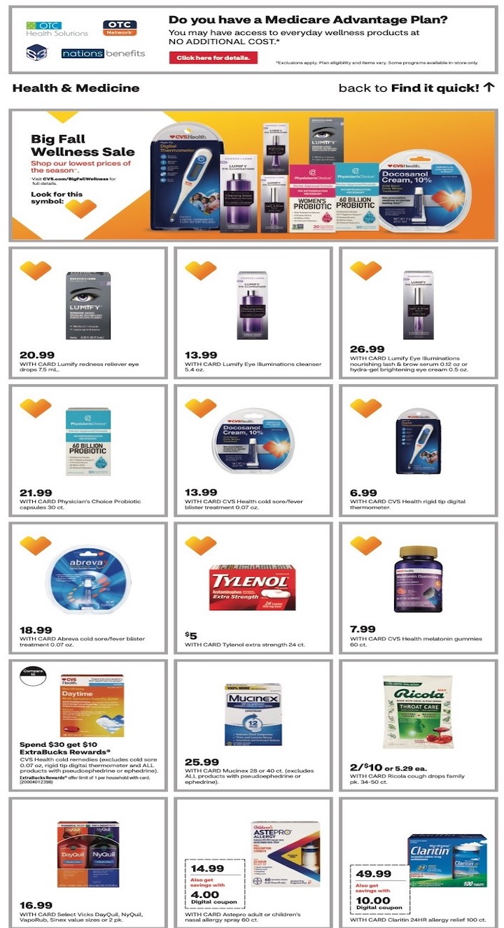 CVS Weekly Ad 1st – 7th October 2023 Page 11