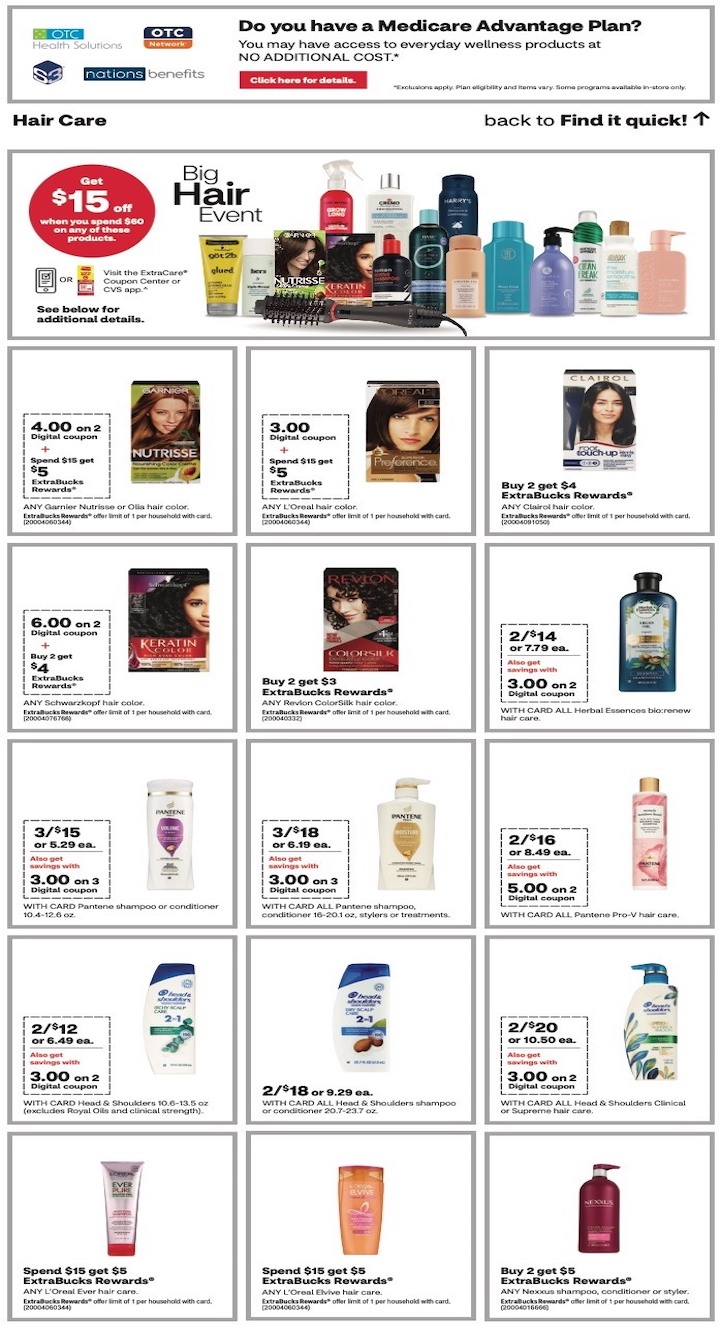 CVS Weekly Ad 1st – 7th October 2023 Page 18