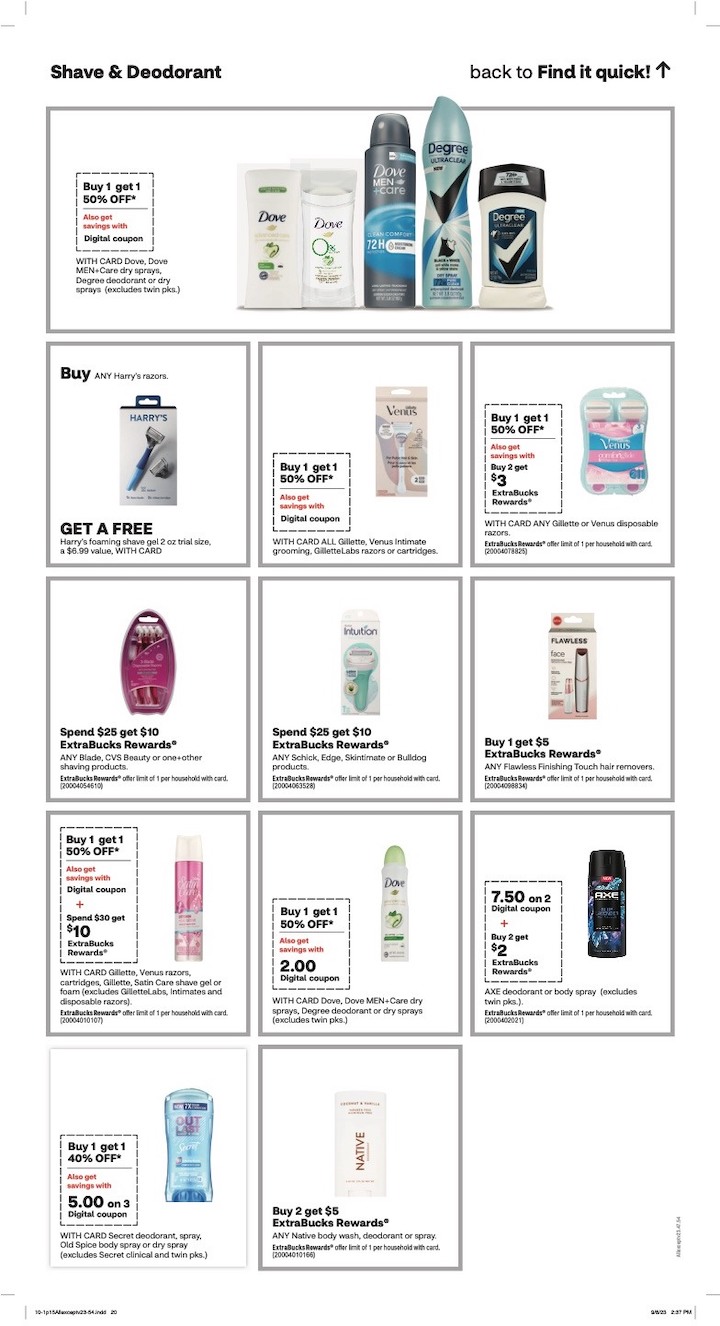 CVS Weekly Ad 1st – 7th October 2023 Page 22