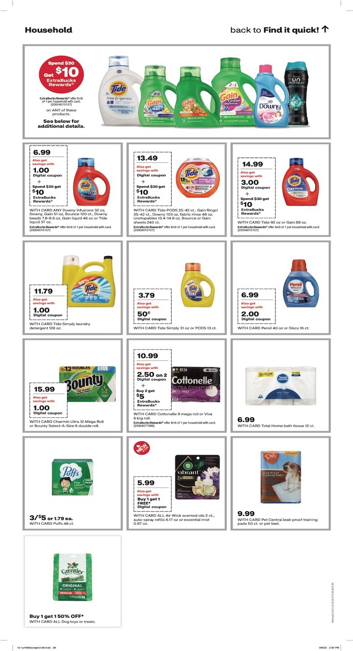 CVS Weekly Ad 1st – 7th October 2023 Page 27
