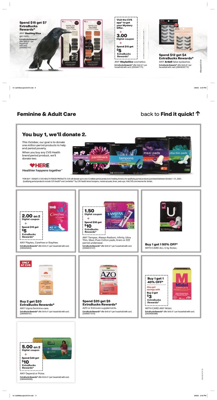 CVS Weekly Ad 1st – 7th October 2023 Page 7