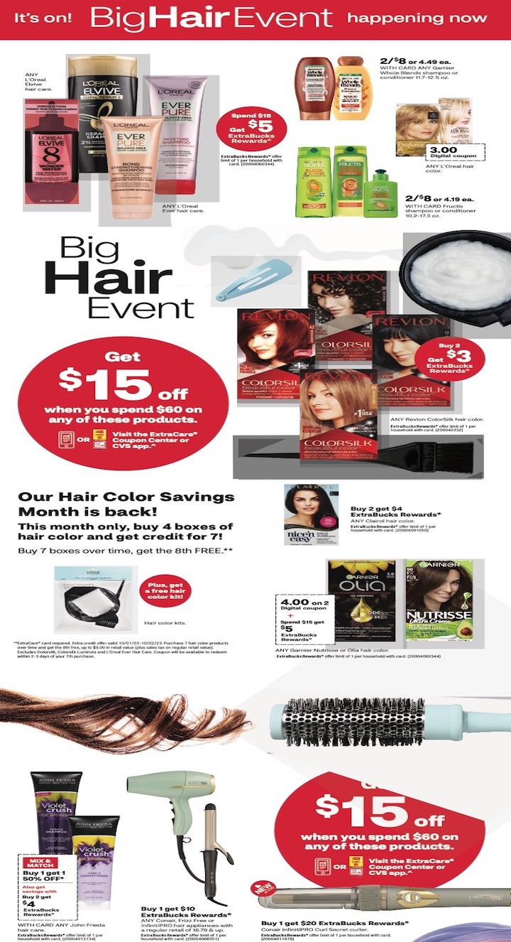 CVS Weekly Ad 1st – 7th October 2023 Page 8