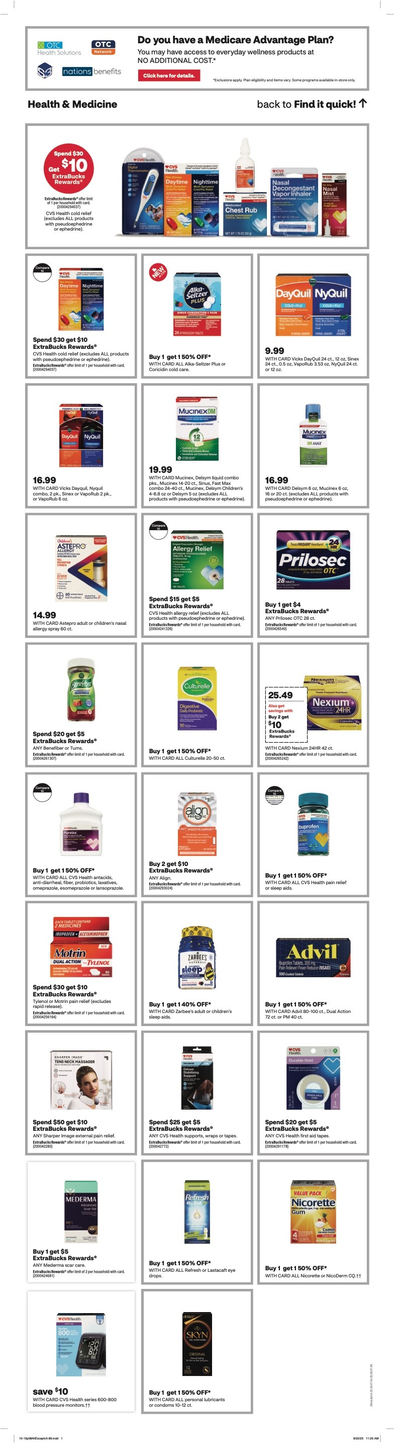 CVS Weekly Ad 15th – 21st October 2023 Page 10